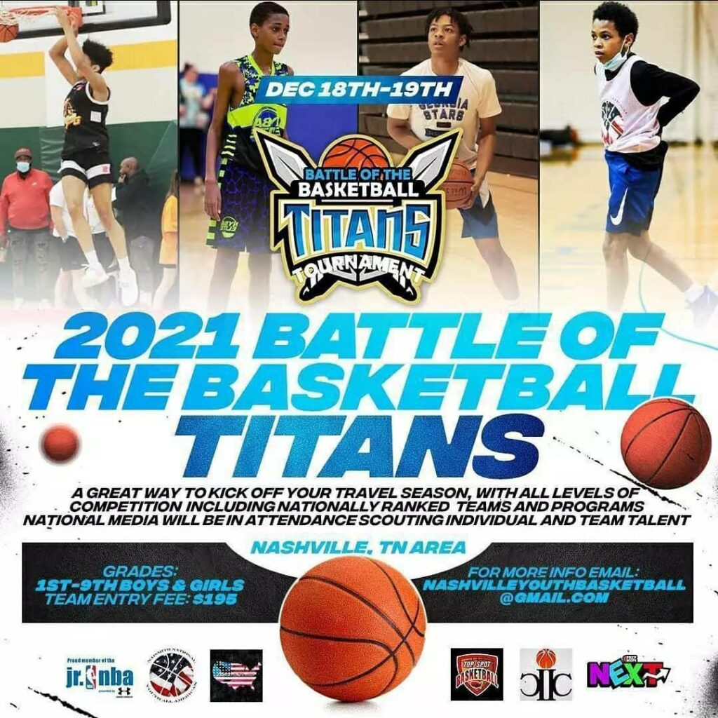 Tournament Nashville Youth Basketball Association
